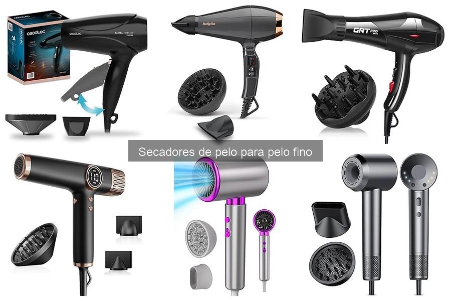 Mejores Ofertas en Secadores de Pelo para Cabello Fino