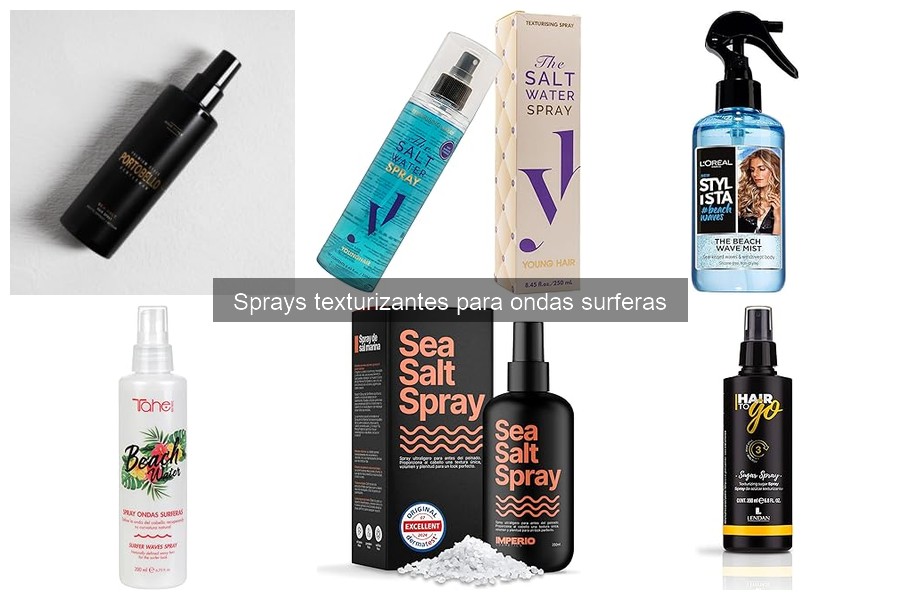 Mejores ofertas para sprays texturizantes de ondas surferas