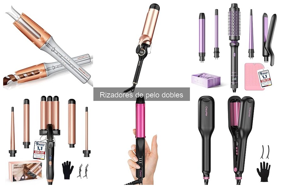 Mejores ofertas y precios de rizadores de pelo dobles