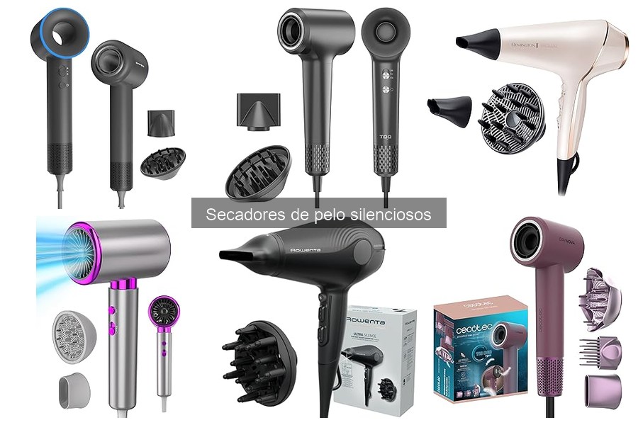 Mejores ofertas y precios de secadores de pelo silenciosos