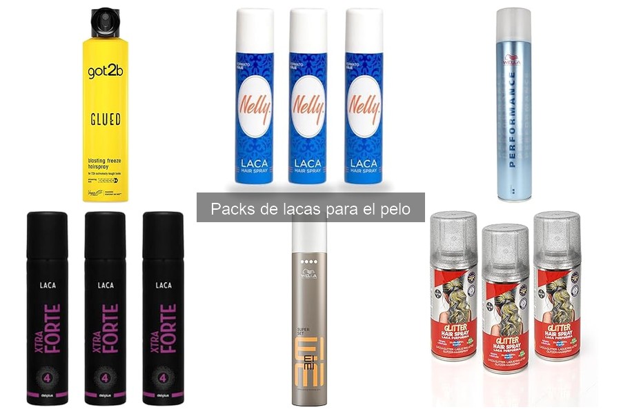 Mejores packs de lacas para cada tipo de cabello