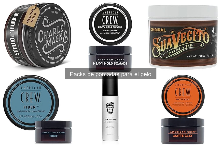 Mejores packs de pomadas para cabello rizado en 2023