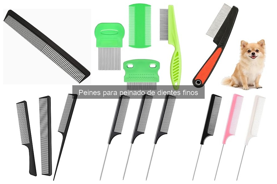 Mejores peines de dientes finos para cabello rizado