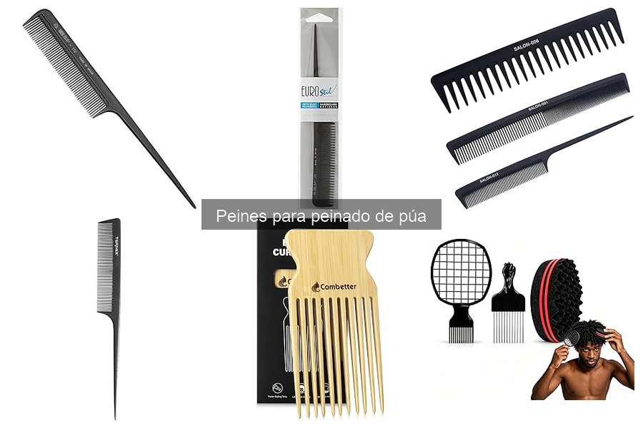 Mejores peines de púa para peinados de salón en casa