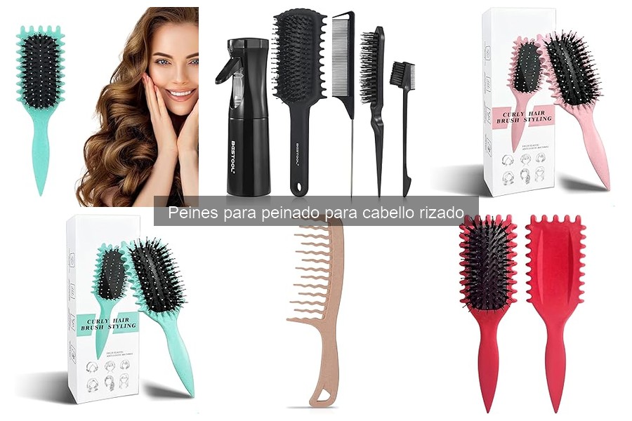 Mejores peines para cabello rizado: comparativa y recomendaciones