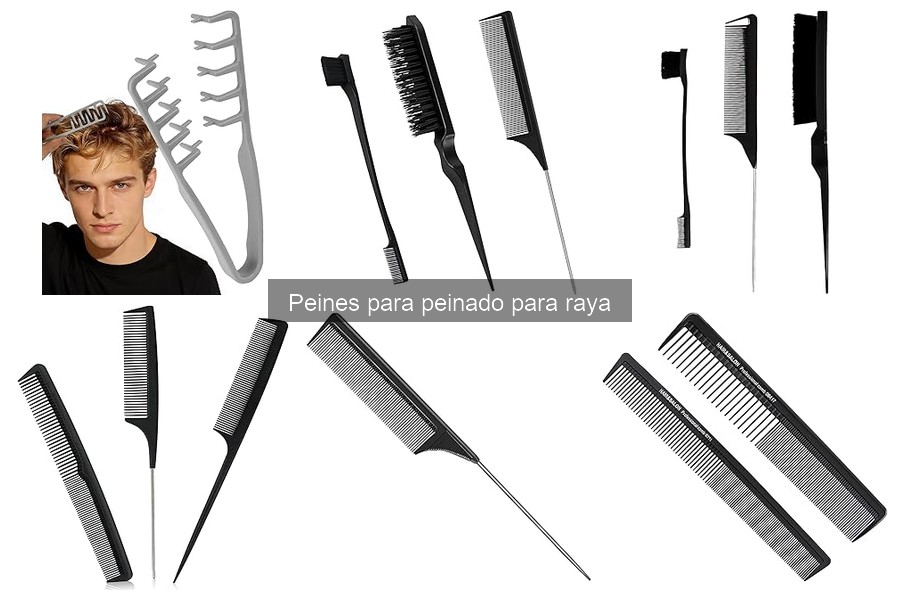 Mejores peines para hacer una raya perfecta