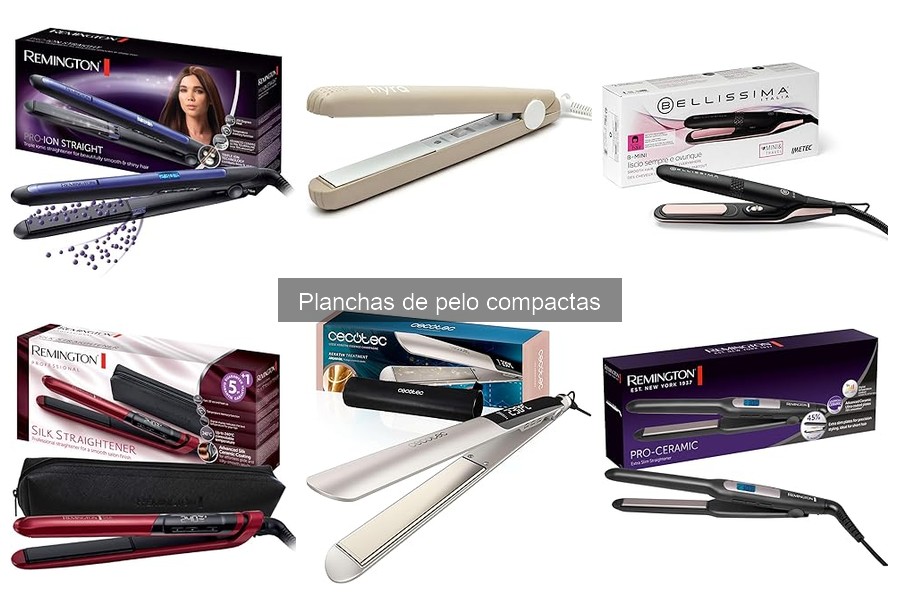 Mejores Planchas de Pelo Compactas para Viajes en 2023
