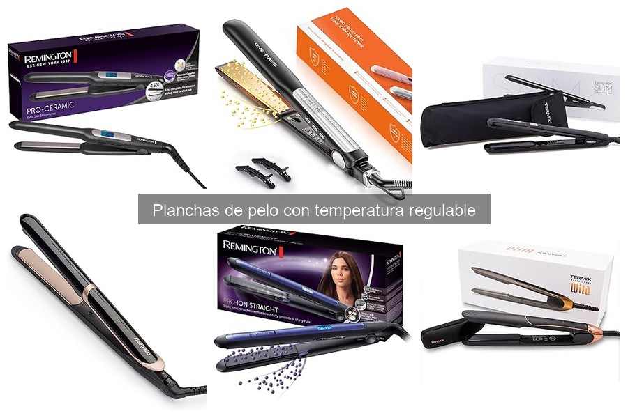 Mejores Planchas de Pelo con Temperatura Regulable