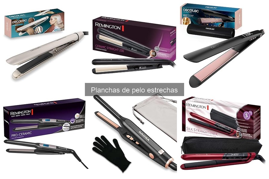 Mejores Planchas de Pelo Estrechas para Cabello Fino