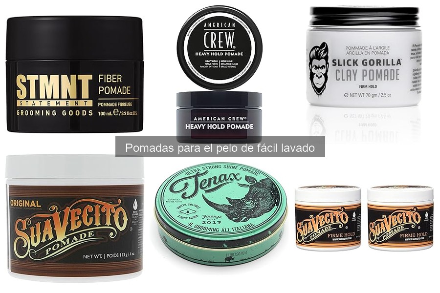 Mejores pomadas para el pelo de fácil lavado en 2023