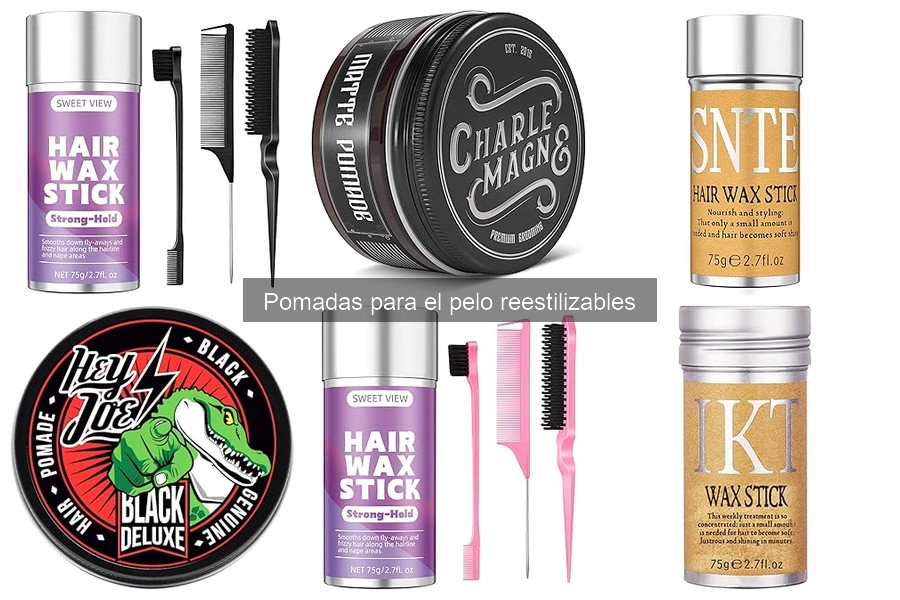 Mejores pomadas reestilizables para cabello corto en 2023