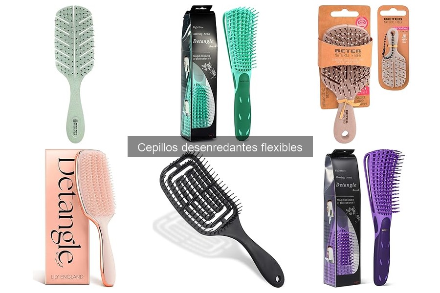 Mejores prácticas para usar cepillos desenredantes flexibles