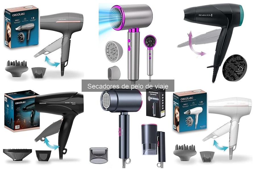 Mejores Prácticas para Usar Secadores de Pelo de Viaje