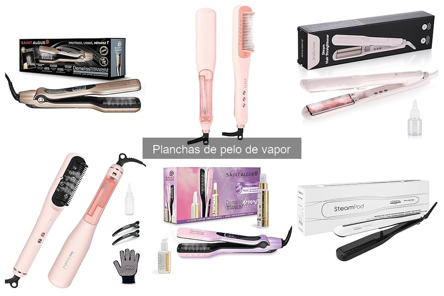Mejores precios en planchas de pelo de vapor 2023