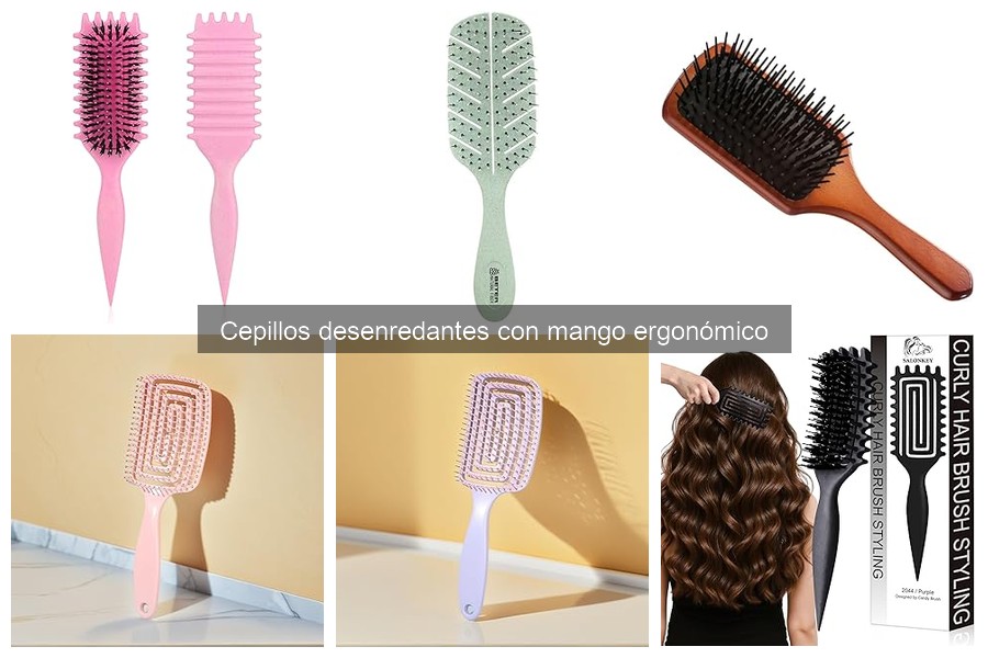 Mejores precios y dónde comprar cepillos desenredantes ergonómicos