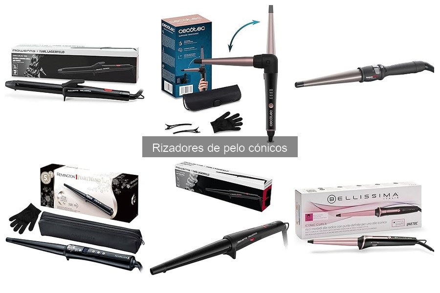 ** Mejores rizadores de pelo cónicos para cabello grueso