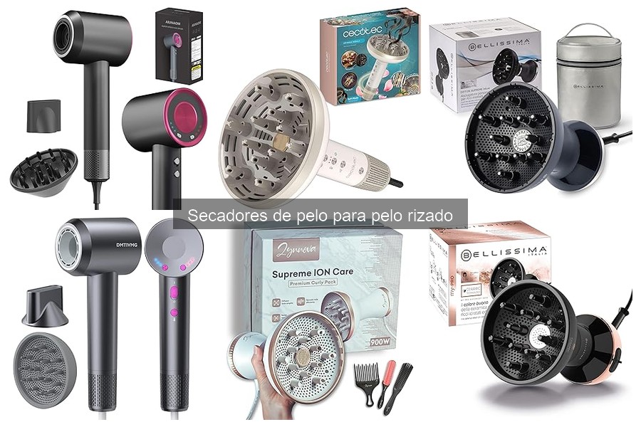 Mejores secadores de pelo para cabello rizado comparativa