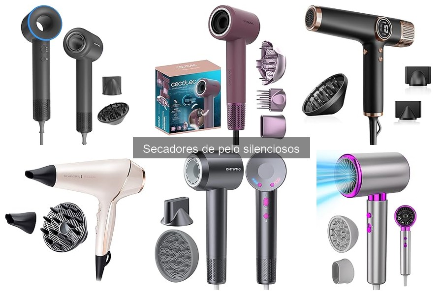Mejores secadores de pelo silenciosos para niños