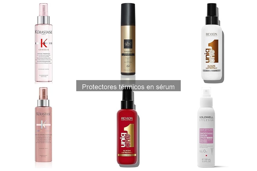 Mejores sérums protectores térmicos para cabello rizado
