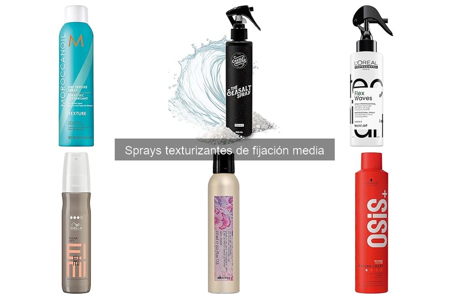 Mejores sprays texturizantes de fijación media para cabello rizado