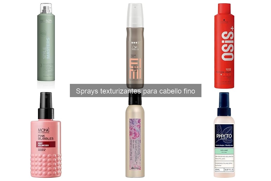 Mejores sprays texturizantes para cabello fino en 2023