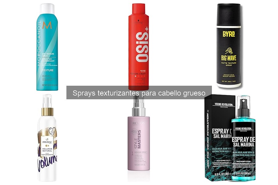 Mejores sprays texturizantes para cabello grueso en 2023