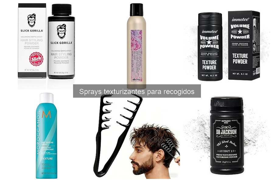 Mejores sprays texturizantes para recogidos: comparativa 2023