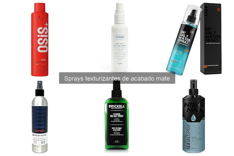 Mejores tiendas para comprar sprays texturizantes mate