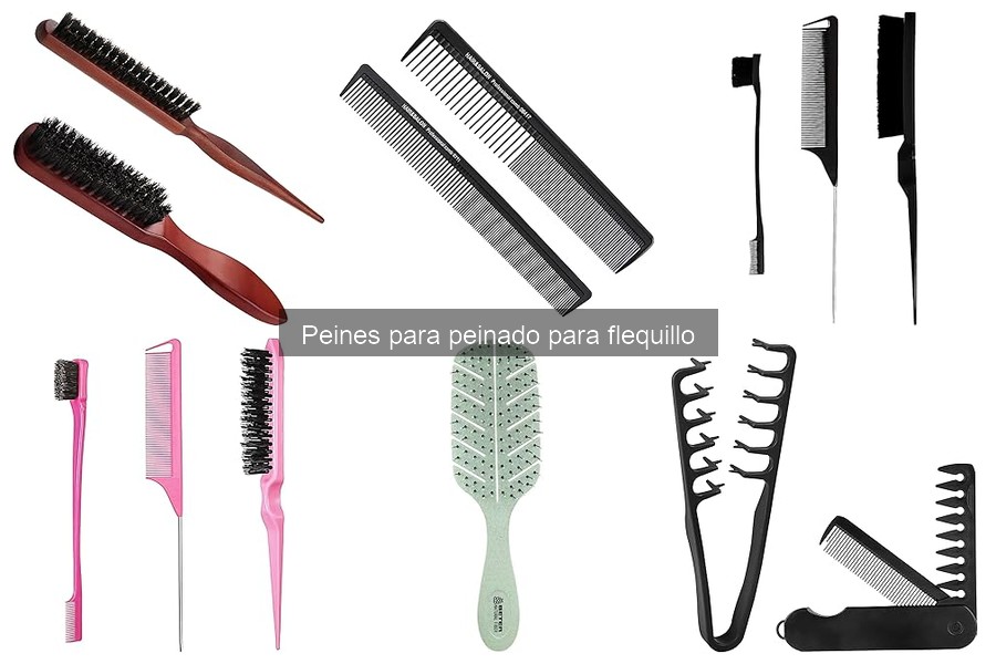 Mejores tipos de peines para flequillos: guía de estilos