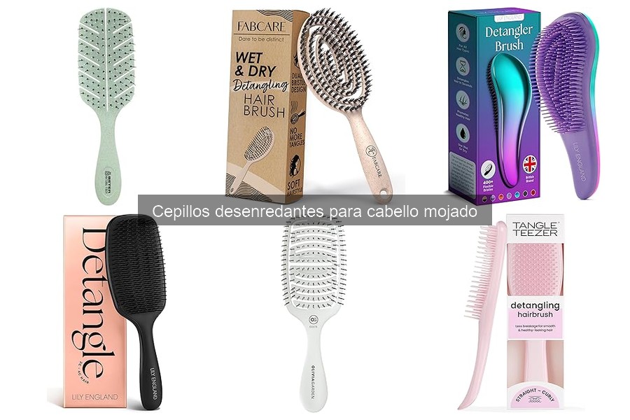 Ofertas en cepillos desenredantes para cabello mojado