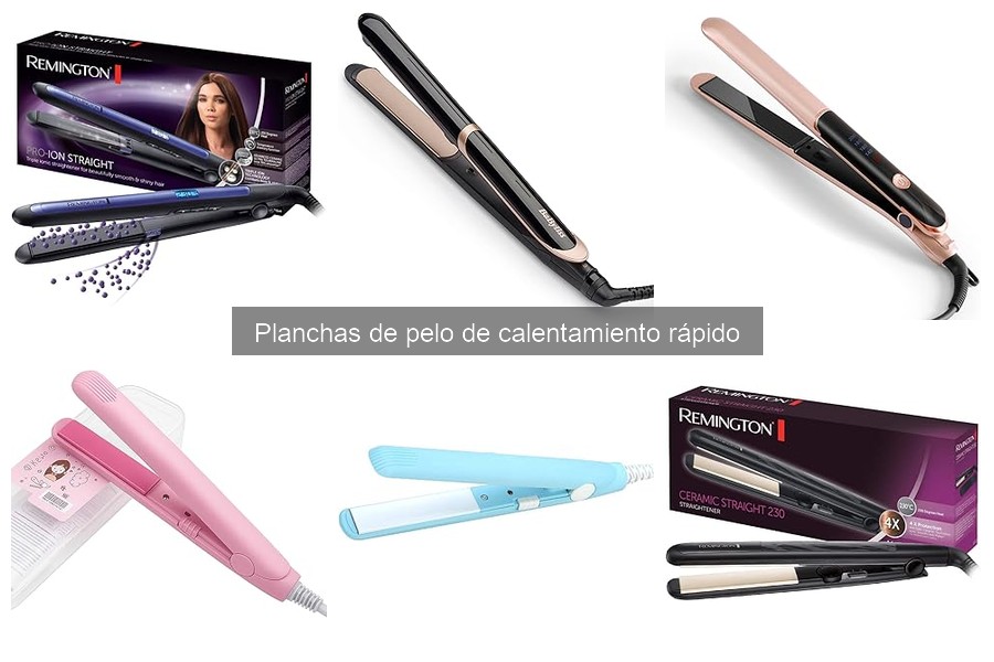 Ofertas y precios de planchas de pelo de calentamiento rápido