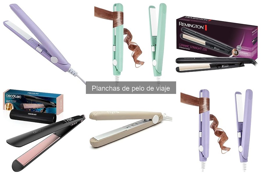 Ofertas y precios de planchas de pelo de viaje 2023