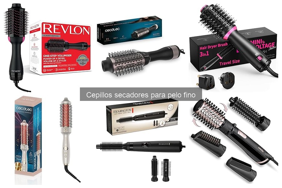 Opiniones de usuarios sobre cepillos secadores para pelo fino
