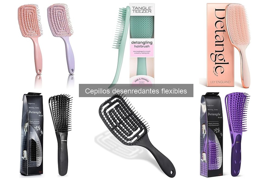 Opiniones sobre cepillos desenredantes flexibles