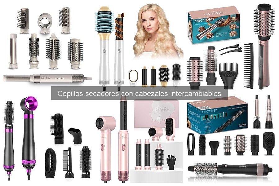 Opiniones sobre Cepillos Secadores con Cabezales Intercambiables
