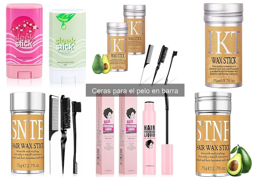 Opiniones sobre ceras para el pelo en barra: comparativa 2023