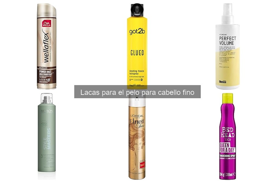 Opiniones sobre lacas para cabello fino: ¿Cuál elegir?