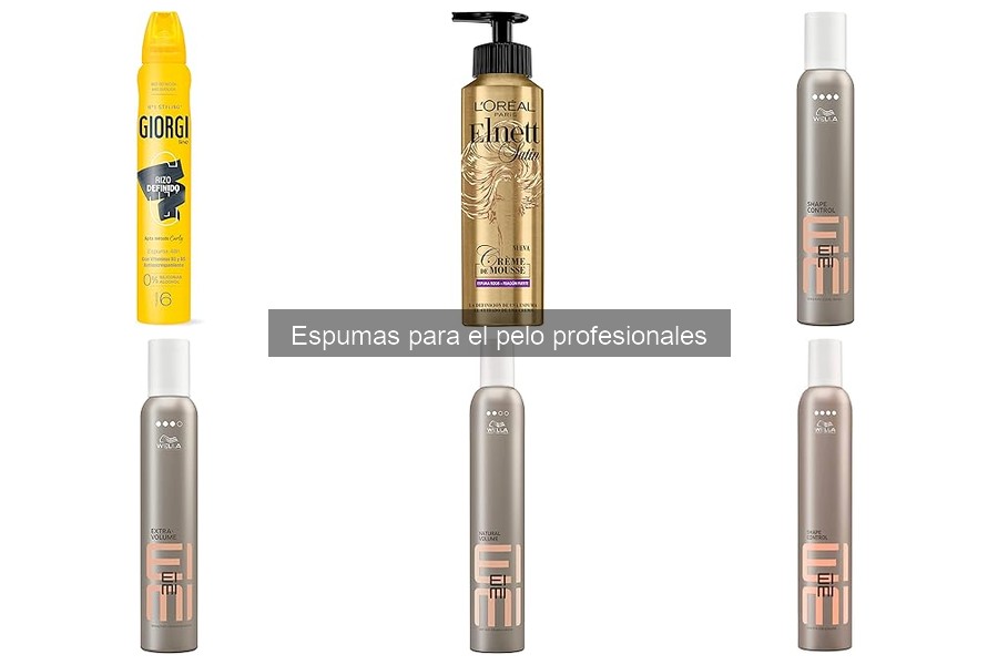 Opiniones sobre las espumas Schwarzkopf y Wella para el cabello