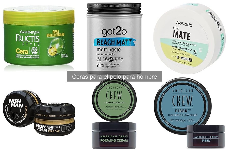 Opiniones sobre las mejores ceras para el pelo de hombre