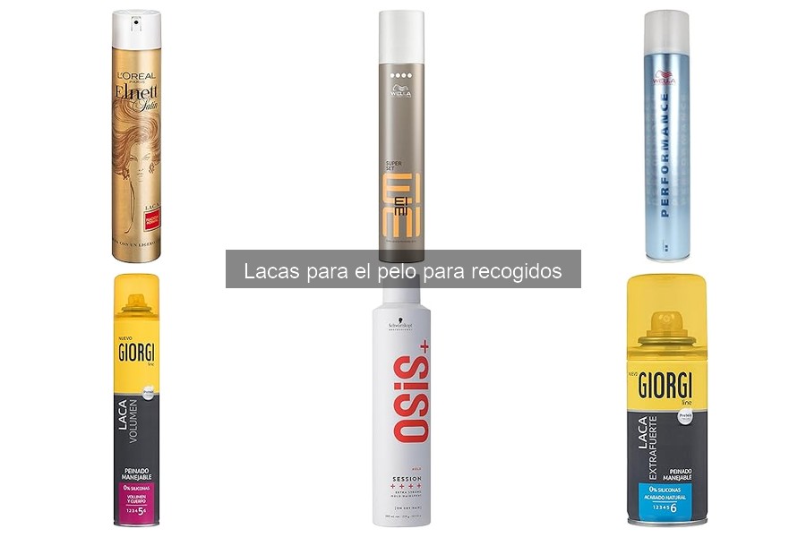 Opiniones sobre las mejores lacas para recogidos