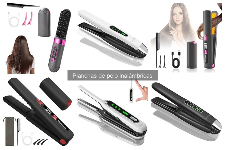 Opiniones sobre las mejores planchas de pelo inalámbricas
