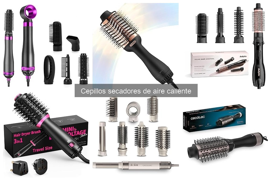 Opiniones sobre los mejores cepillos secadores de aire caliente