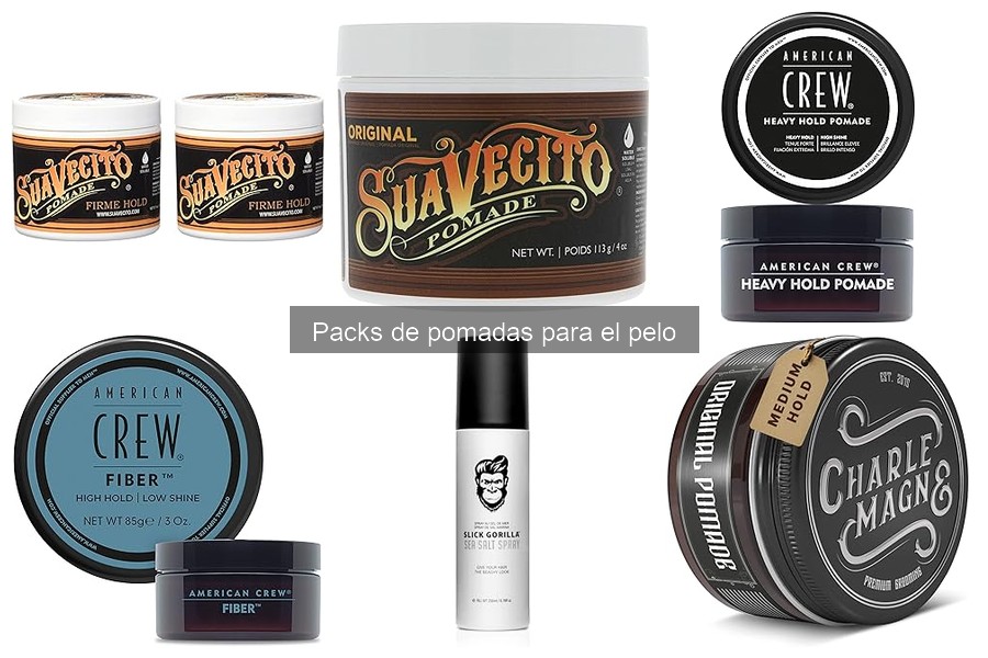 Opiniones sobre Packs de Pomadas para el Pelo