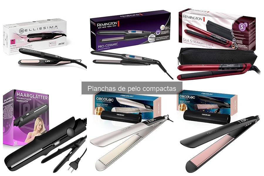 Opiniones sobre Planchas de Pelo Compactas: Reseñas y Experiencias