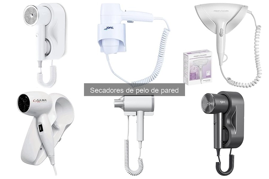 Opiniones sobre secadores de pelo de pared: reseñas y comparativa