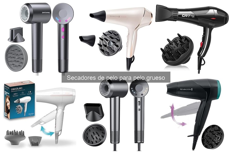 Opiniones sobre secadores de pelo para cabello grueso