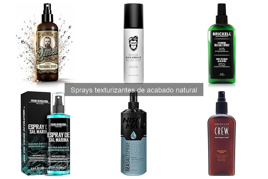 Opiniones sobre sprays texturizantes de acabado natural
