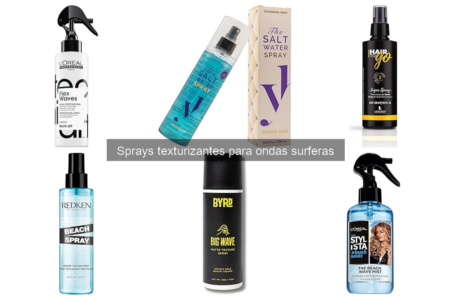 Opiniones sobre sprays texturizantes para ondas surferas