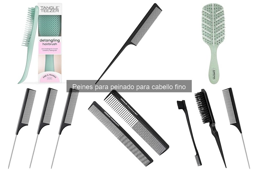 Peines con tecnología especial para cabello fino: Beneficios