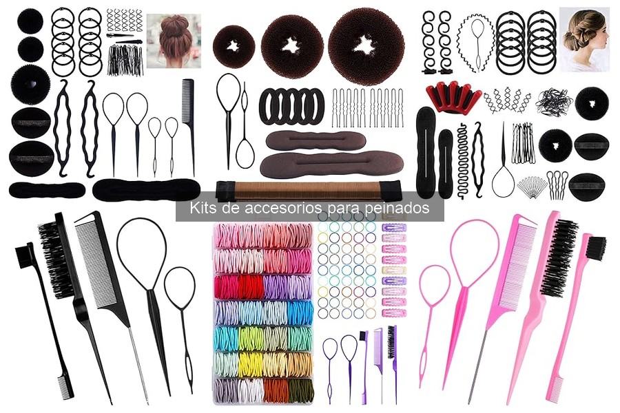 Personaliza tu kit de accesorios para peinados en casa